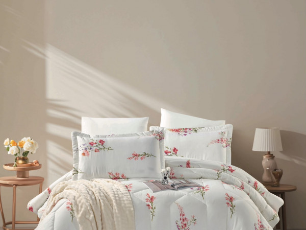 6-Piece Double Super King Size Comforter Set