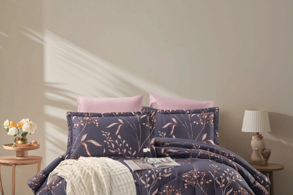 6-Piece Double Super King Size Comforter Set