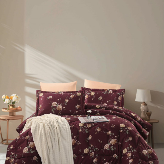 6-Piece Double Super King Size Comforter Set