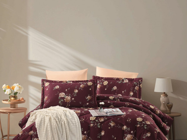6-Piece Double Super King Size Comforter Set