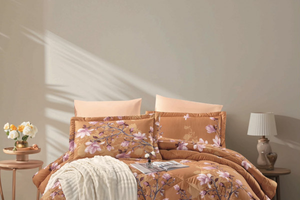 6-Piece Double Super King Size Comforter Set