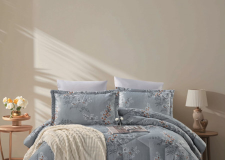 6-Piece Double Super King Size Comforter Set