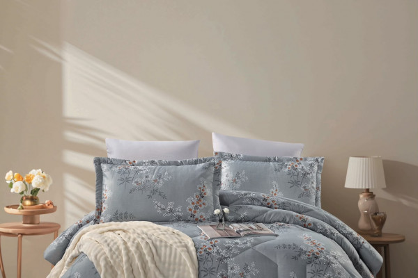 6-Piece Double Super King Size Comforter Set