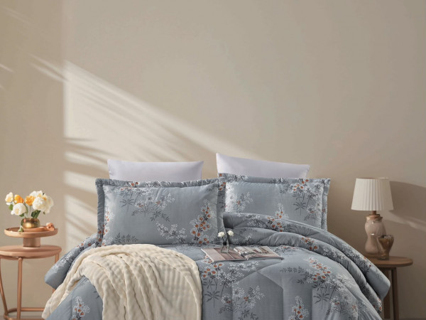 6-Piece Double Super King Size Comforter Set