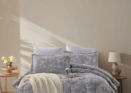 6-Piece Double Super King Size Comforter Set