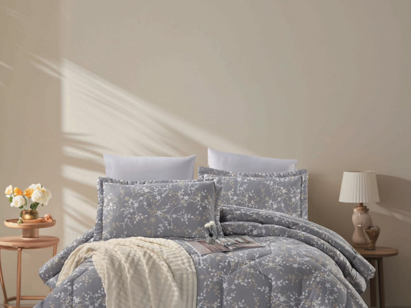 6-Piece Double Super King Size Comforter Set
