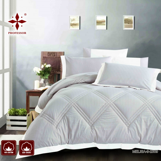 100% pure cotton hotel comforter 6pcs set Double size