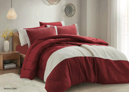  6PCS COMFORTER SET-DOUBLE