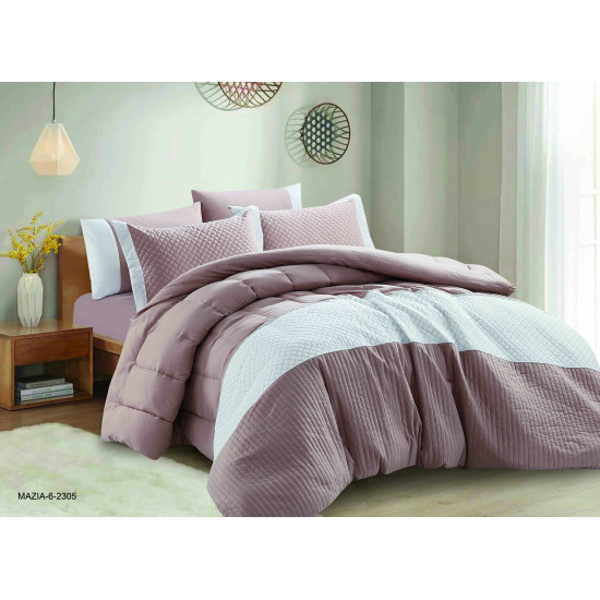  6PCS COMFORTER SET-DOUBLE