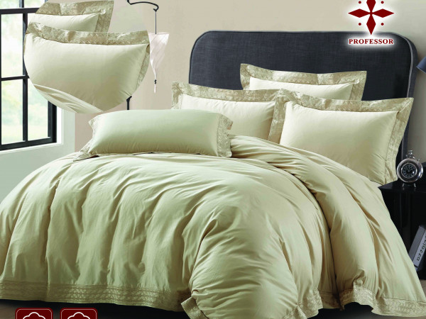 100% Premium Cotton 6-Piece Super King Size Double Comforter Set