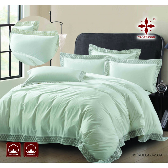 100% Premium Cotton 6-Piece Super King Size Double Comforter Set