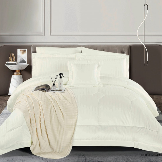Luxury 7-Piece Bedding Set with Duvet Cover