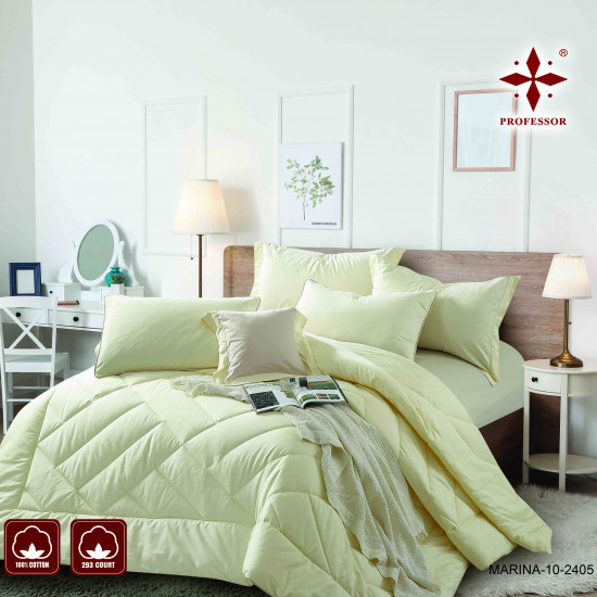 4PC COMFORTER SET-SINGLE - QUEEN SIZE-100% COTTON 4PC COMFORTER SET-SINGLE - QUEEN SIZE-100% COTTON