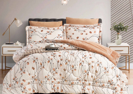 4-Piece Single Winter Comforter Set 