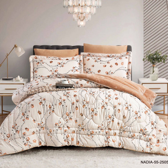 6PCS Winter Comforter Set – Double Size