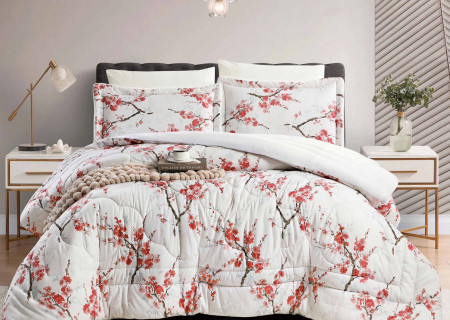 4-Piece Single Winter Comforter Set 