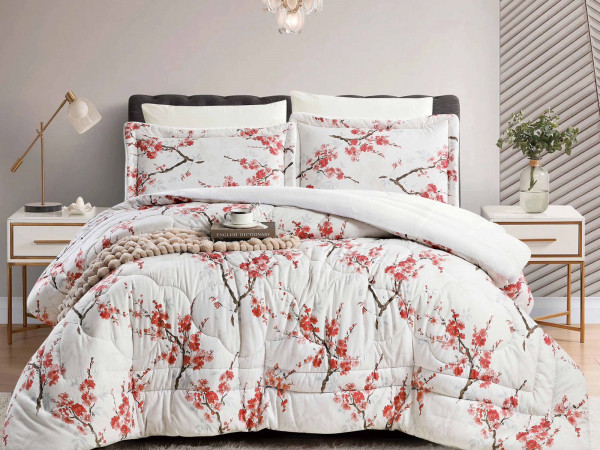 4-Piece Single Winter Comforter Set 