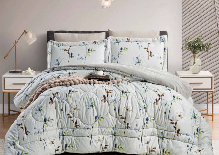 4-Piece Single Winter Comforter Set 