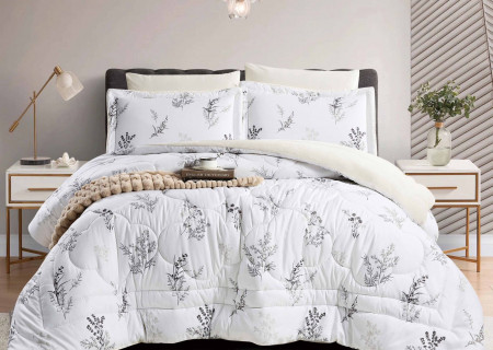 4-Piece Single Winter Comforter Set 