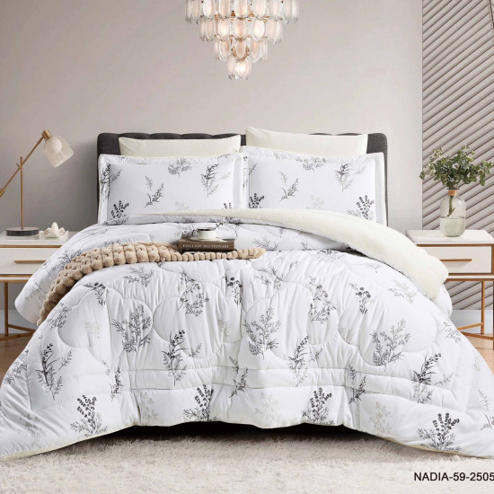 6PCS Winter Comforter Set – Double Size
