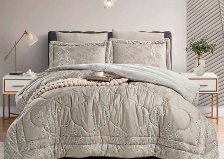 4-Piece Single Winter Comforter Set 