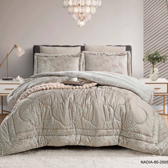 4-Piece Single Winter Comforter Set 
