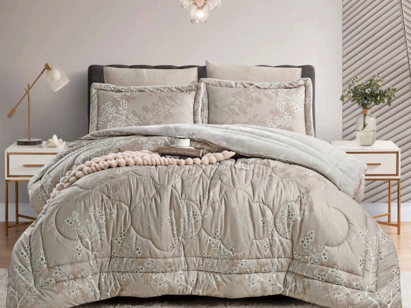 4-Piece Single Winter Comforter Set 