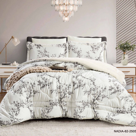 4-Piece Single Winter Comforter Set 