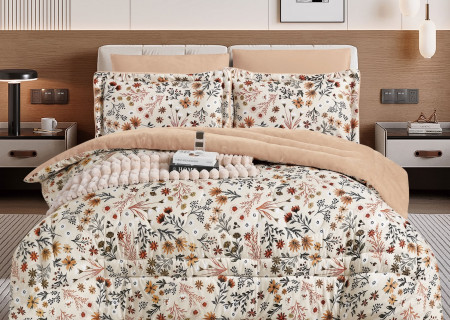 4-Piece Single Winter Comforter Set 
