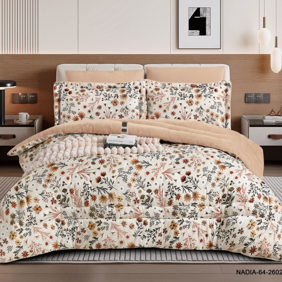 4-Piece Single Winter Comforter Set 