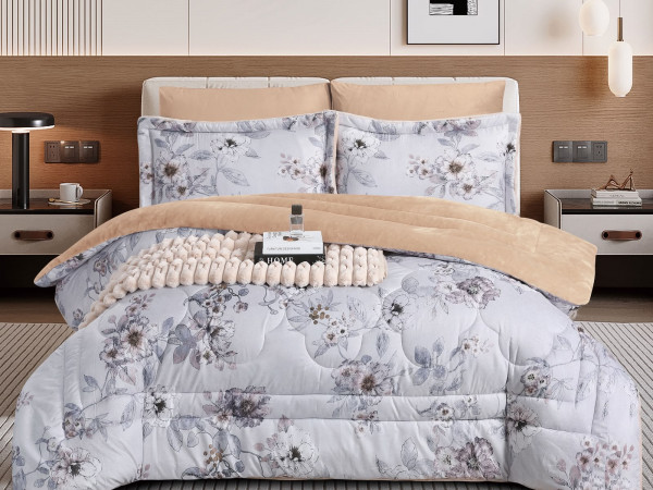 4-Piece Single Winter Comforter Set 