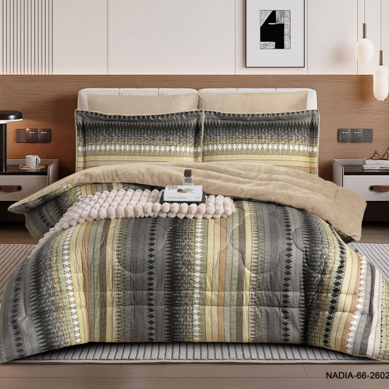 4-Piece Single Winter Comforter Set 