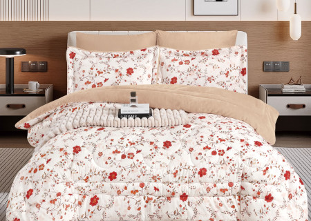4-Piece Single Winter Comforter Set 
