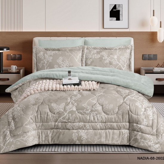 4-Piece Single Winter Comforter Set 
