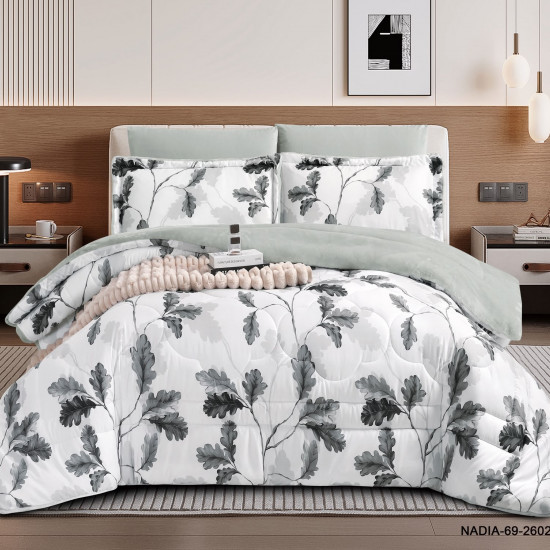 4-Piece Single Winter Comforter Set 