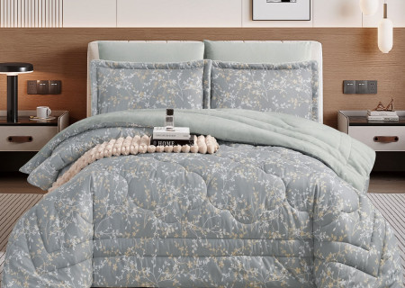 4-Piece Single Winter Comforter Set 