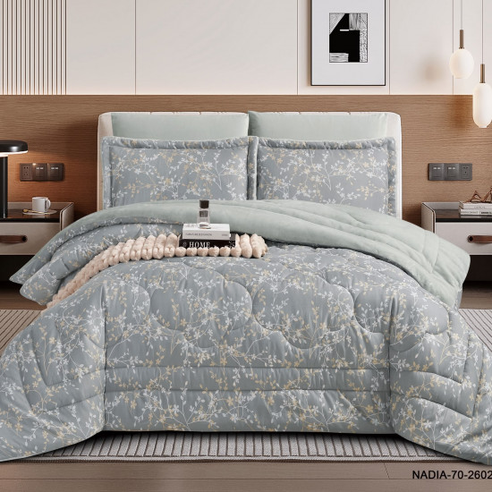 4-Piece Single Winter Comforter Set 