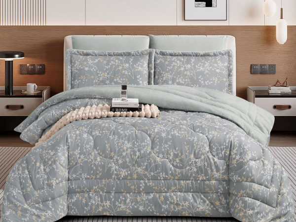 4-Piece Single Winter Comforter Set 