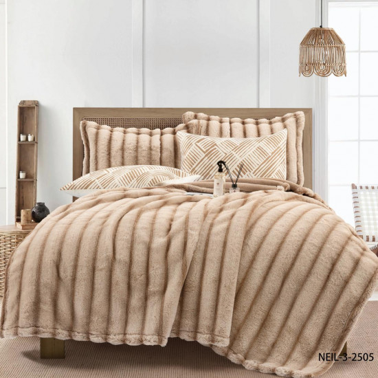 Ultra-Soft Light Weight Winter Blanket Double 6 PCS Comforter Set