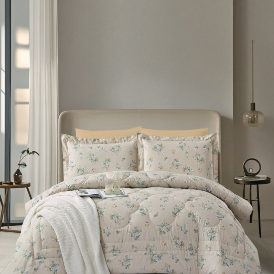 4 Pcs Queen Size 100% Cotton Comforter Set