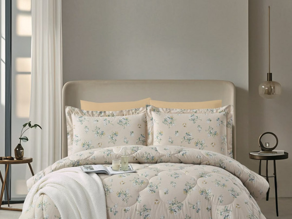 4 Pcs Queen Size 100% Cotton Comforter Set
