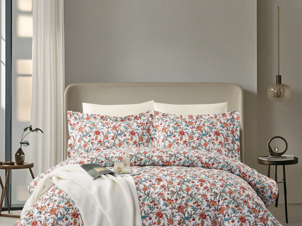 4 Pcs Queen Size 100% Cotton Comforter Set