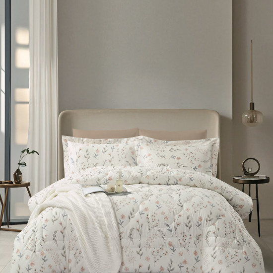 4 Pcs Queen Size 100% Cotton Comforter Set