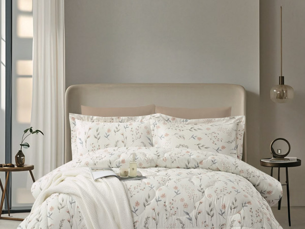 4 Pcs Queen Size 100% Cotton Comforter Set