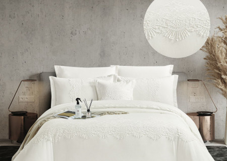 7-Piece Super King Size Bedding Set – 100% Hotel Cotton