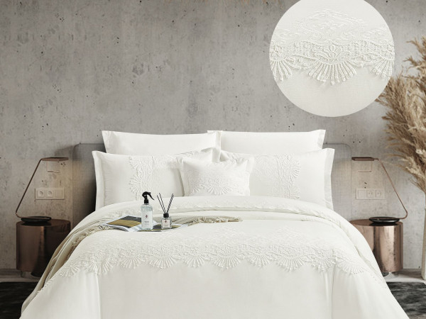 7-Piece Super King Size Bedding Set – 100% Hotel Cotton