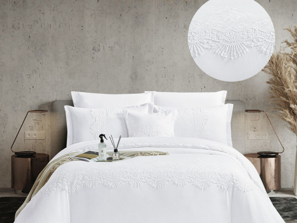 7-Piece Super King Size Bedding Set – 100% Hotel Cotton