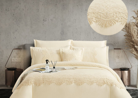 7-Piece Super King Size Bedding Set – 100% Hotel Cotton