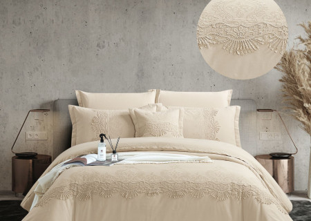 7-Piece Super King Size Bedding Set – 100% Hotel Cotton