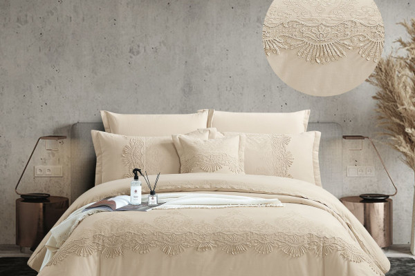 7-Piece Super King Size Bedding Set – 100% Hotel Cotton